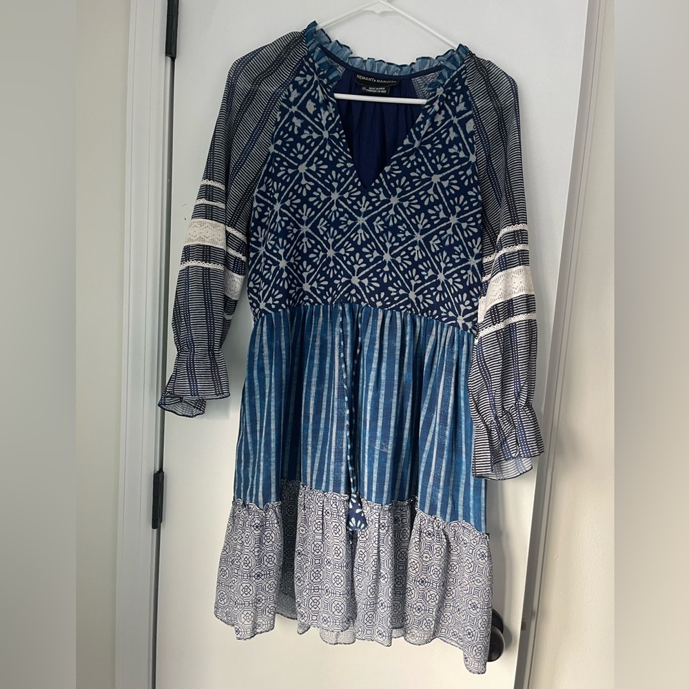 Anthropologie Hemant & Nandita Susan Tunic Dress